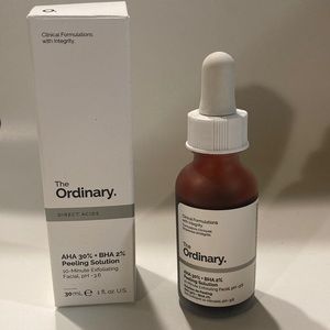 The Ordinary AHA 30% + BHA 2% Peeling Solution
